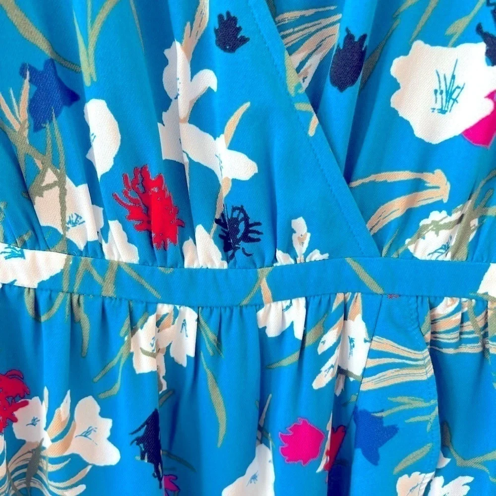 J. Crew Mercantile Floral Hi-Lo‎ Dress Size XXS